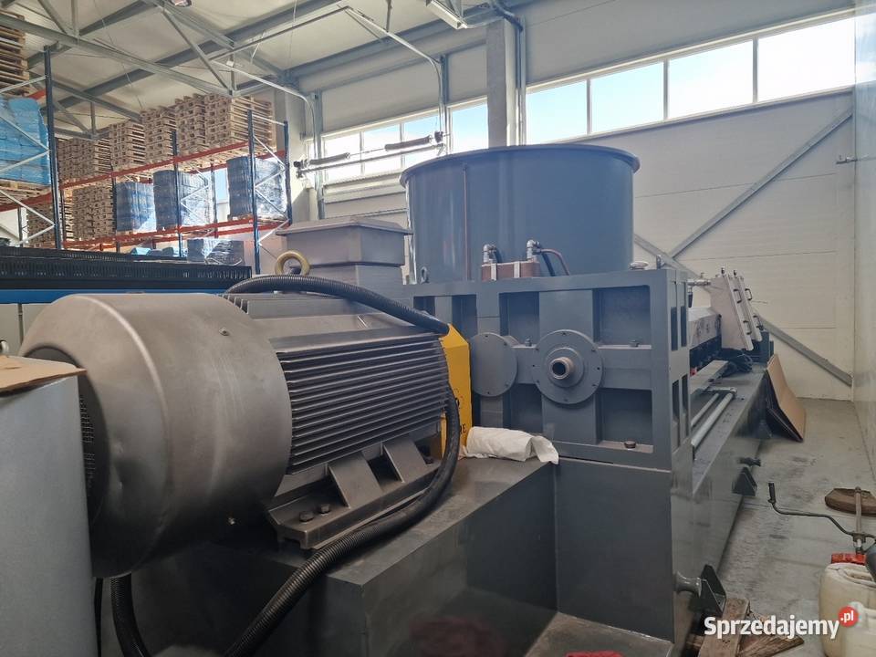 Linia do granulacji recyklingu KASKADA 800 h Produkcja Limanowa
