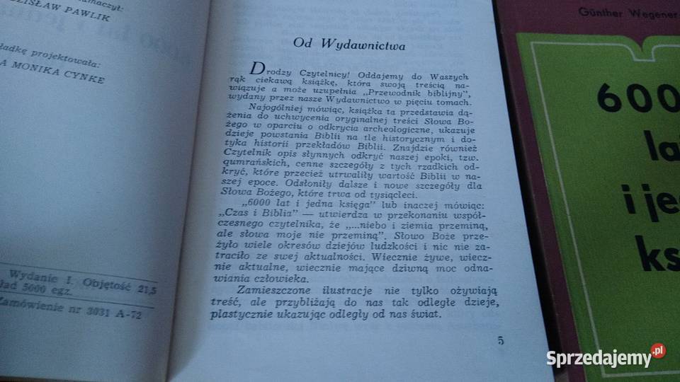6000 lat i jedna księga 12 Gunther Wegener Gdańsk
