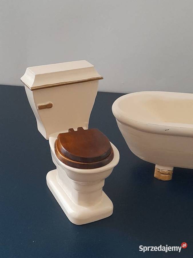 Akcesoria do domku lalek łazienka