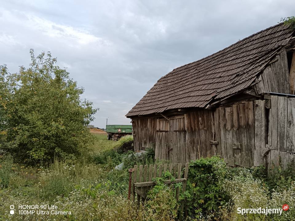 Sprzedam działkę budowlaną z domem siedlisko Sprzedaż mazowieckie Grodzisk sprzedam