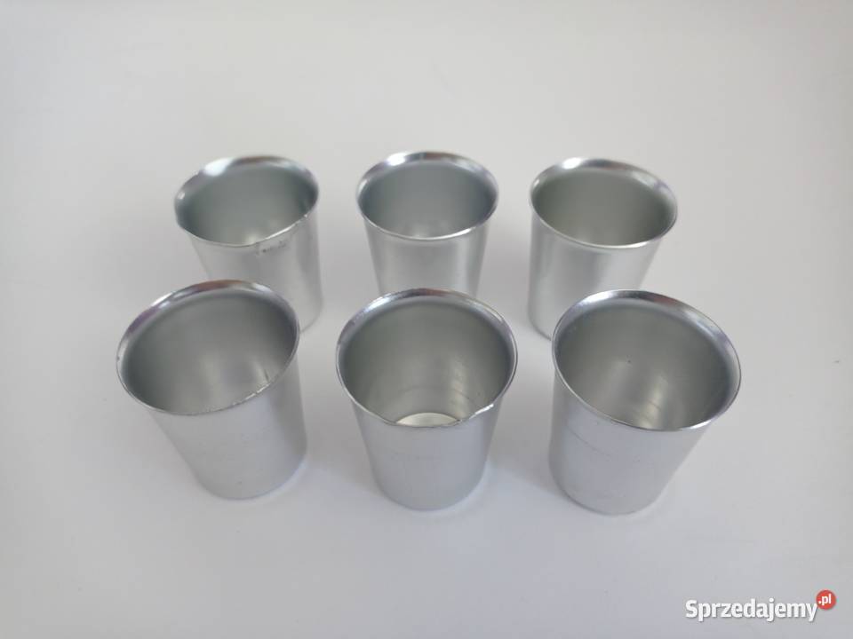 Kieliszki turystyczne z PRL Warszawa