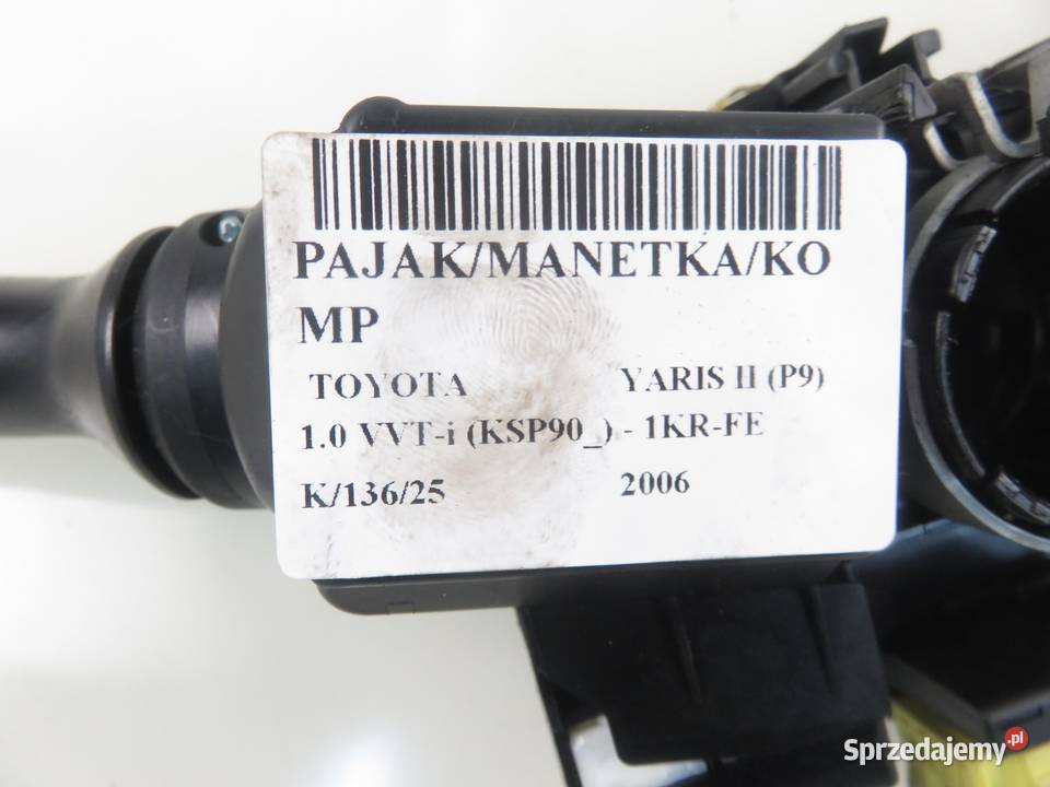 PRZEŁĄCZNIK ZESPOLONY TOYOTA YARIS II P9