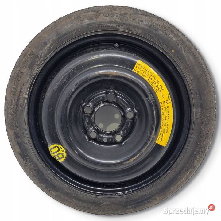KOŁO ZAPASOWE DOJAZDOWE 11570 R15 Volvo S70 V70 Samochodowe Chełm