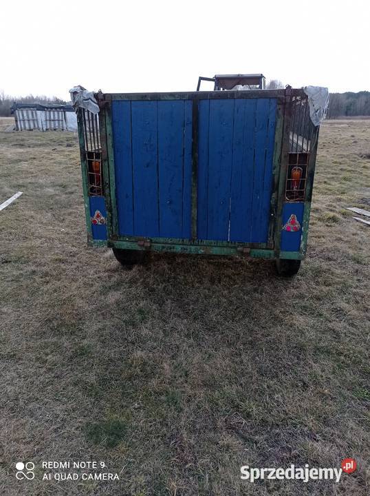 Dwukółka wózek do ciągnika Rolnictwo podkarpackie Kosowy