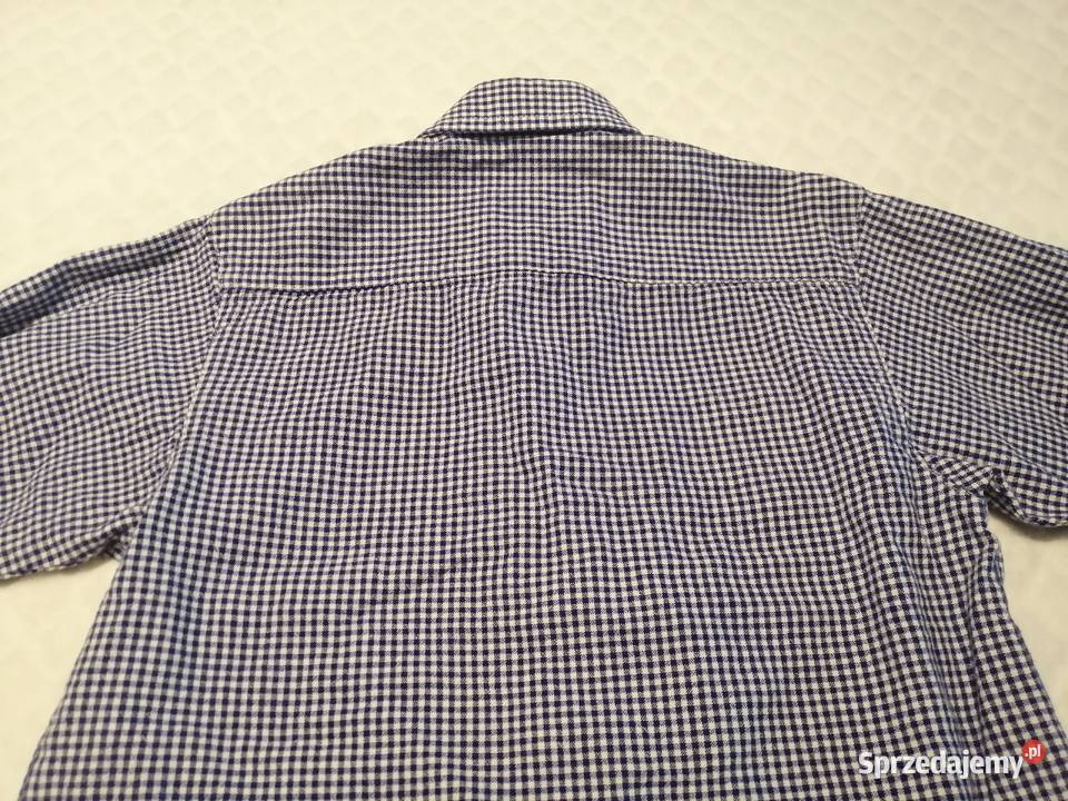 Koszula chłopięca rozpinana długi rękaw 104 Czeladź
