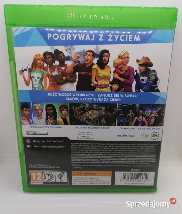 Gra The Sims 4 Xbox One warmińsko-mazurskie Elbląg