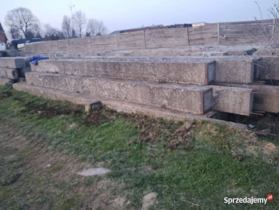 Słupy stopy betonowe pod suwnice pomostową wielkopolskie Wągrowiec