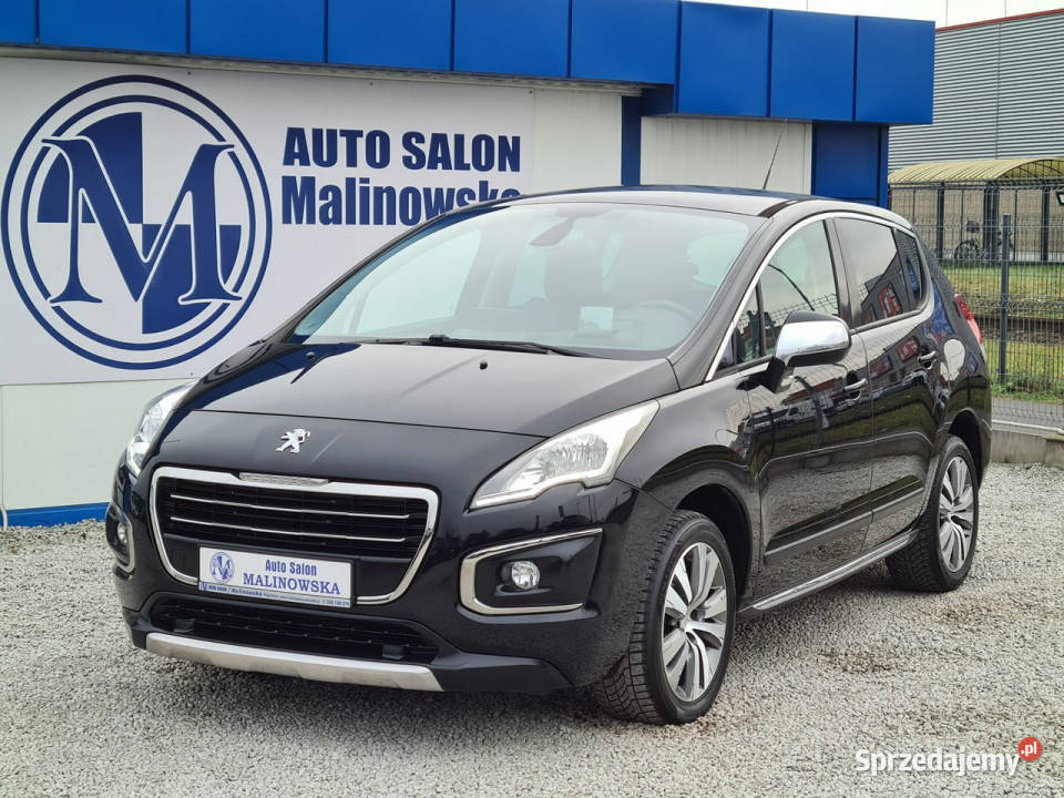 Peugeot 3008 SzklanyDach Navi Kamera HeadUp PDC Wągrowiec sprzedam
