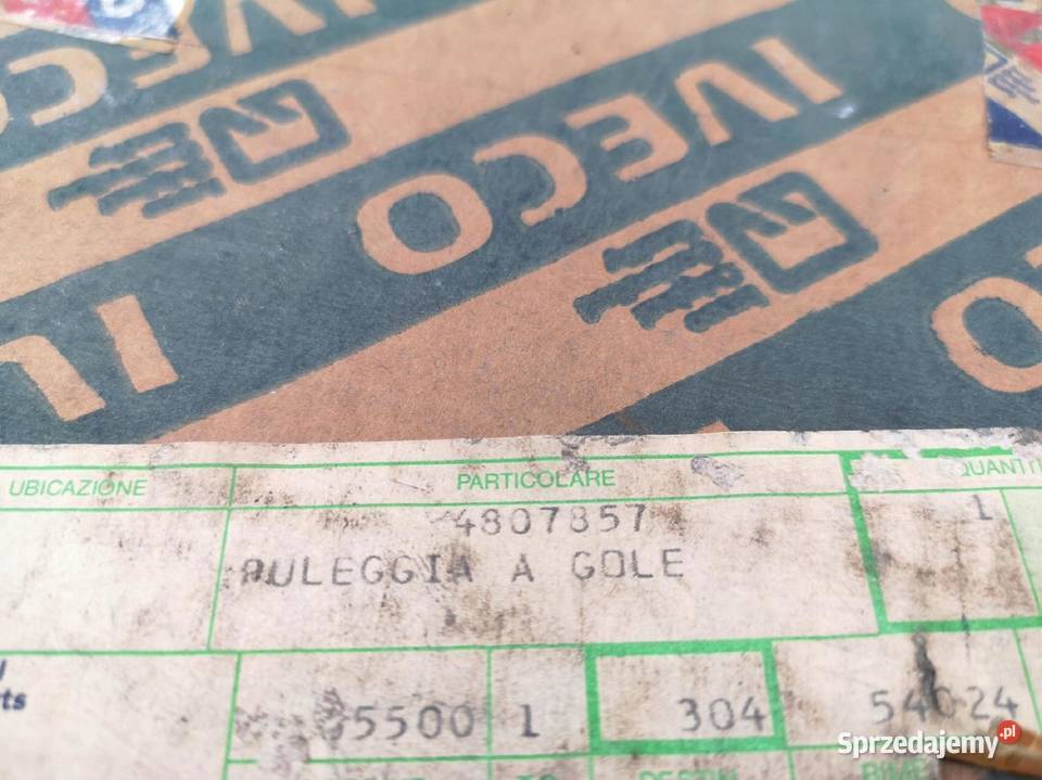 KOŁO PASOWE WAŁU IVECO TURBOTECH TURBOSTAR ORI