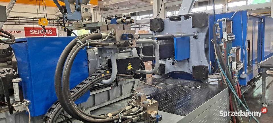 Wtryskarka Tederic D500 robot