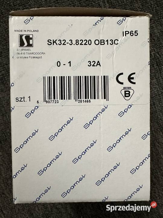 Łącznik krzywkowy w obudowie SK3238220 OB13C łódzkie Łódź