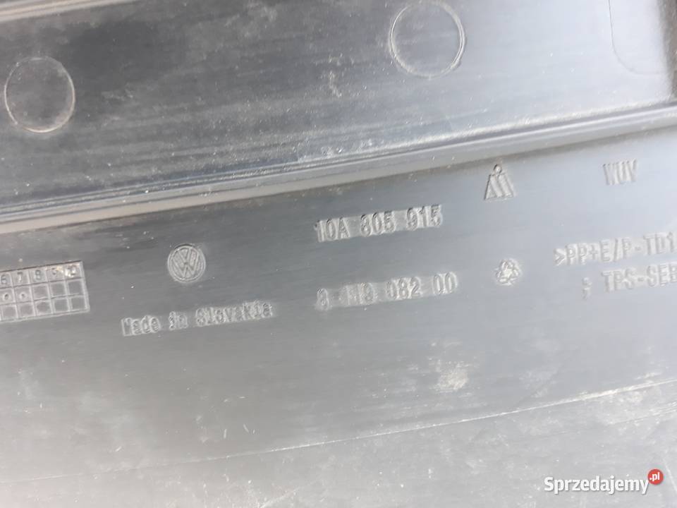 VW ID3 ID3 PŁYTA OSŁONA POD ZDERZAK PRZÓD