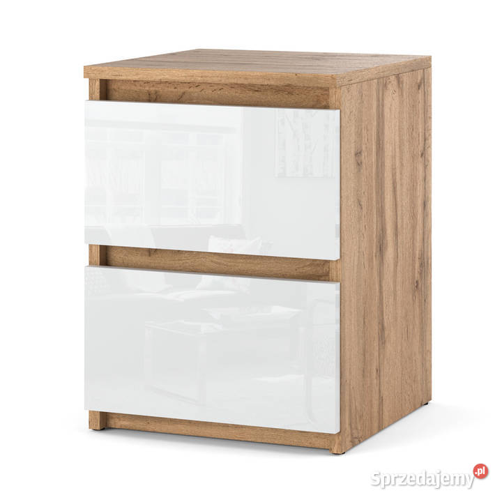 Szafka Nocna Z 2 Szufladami Nowoczesna Dzieci 30cm Meble Elbląg