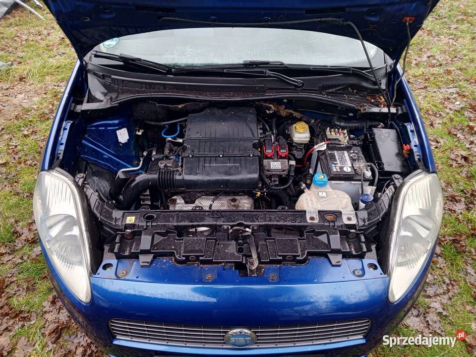 Fiat Grande Punto 14i Klima 05r Lift granatowy Opatówek