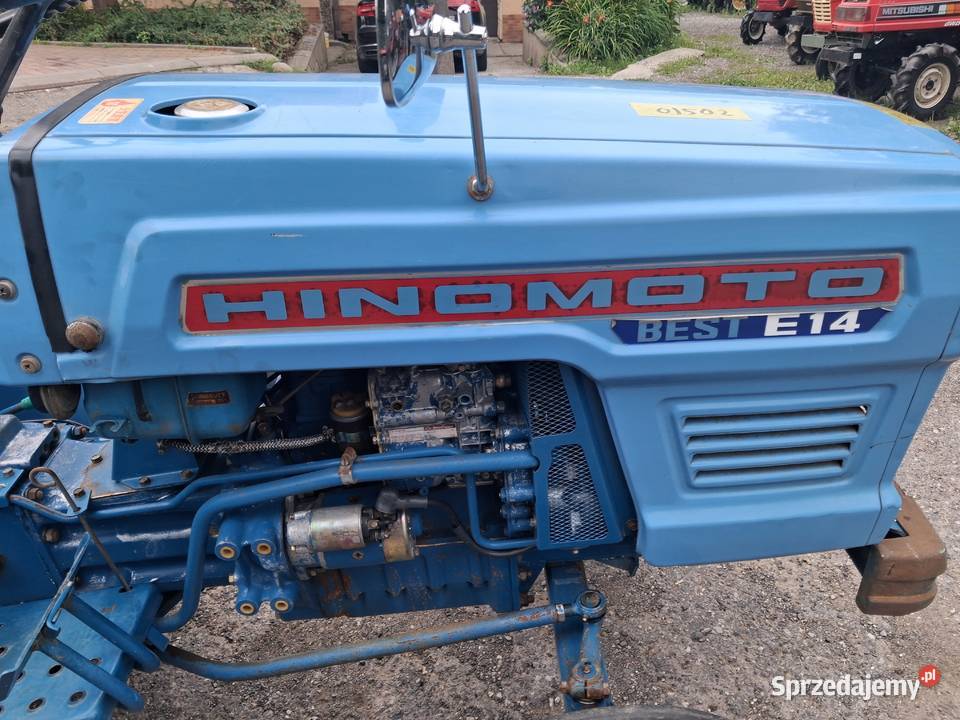 Hinomoto E14 2wd glebogryzarka Konary