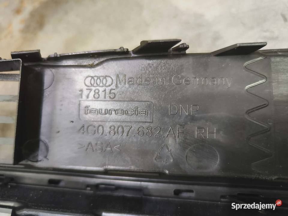 Audi A6 C7 Lift Sline kratka zderzaka prawy Lublin