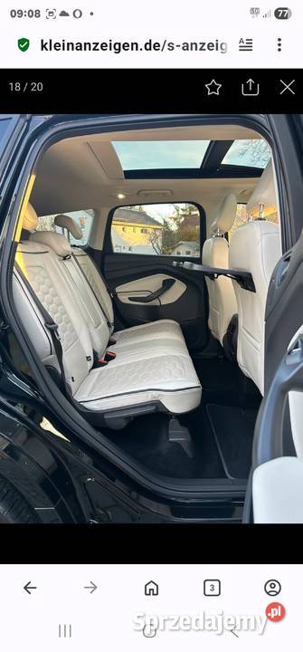 Ford Kuga nieuszkodzony Włocławek