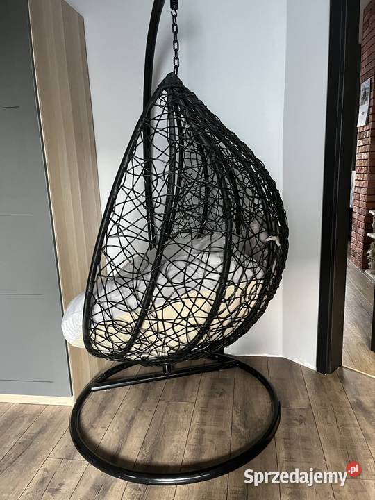 Fotel wiszący ogrodowy huśtawka