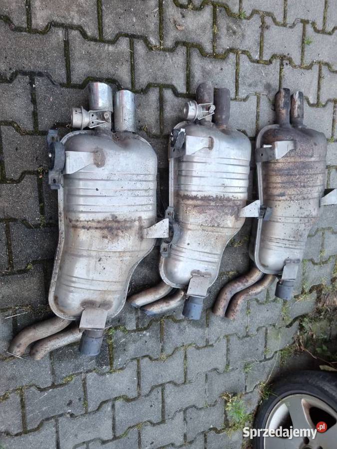 Wydech Tłumik Końcowy BMW 3 OEM E46 325iX 330Ci Rok produkcji 2003 Tłumiki Skawina