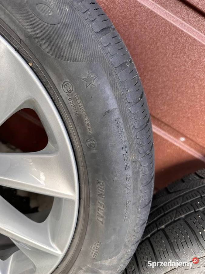 Koła zimowe BMW X3 f25 f26 e83 Pirelli Sottozero Kraków sprzedam