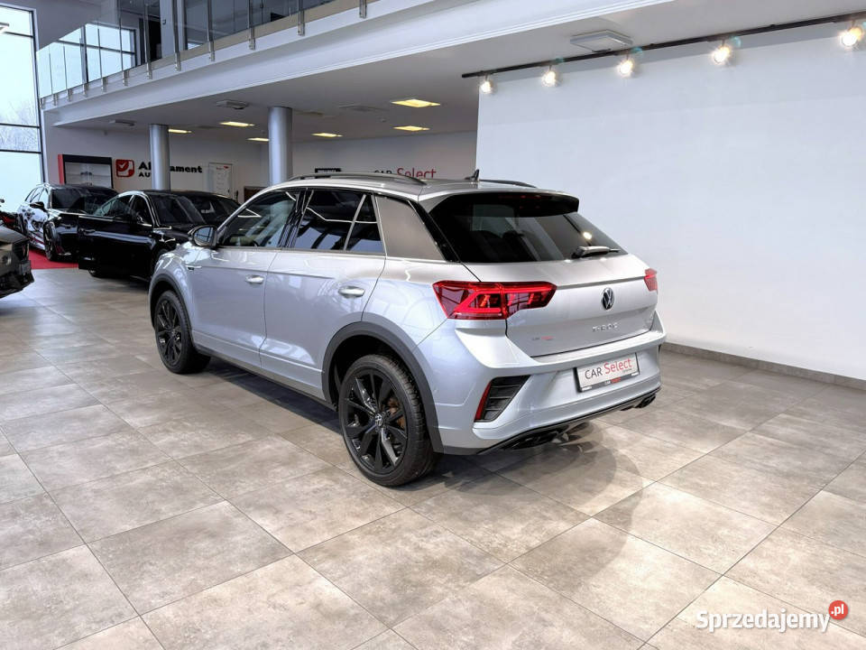 Volkswagen TRoc VAT 23 RLine 15TSI 150 DSG 2022 przyciemniane szyby T-Roc Myślenice
