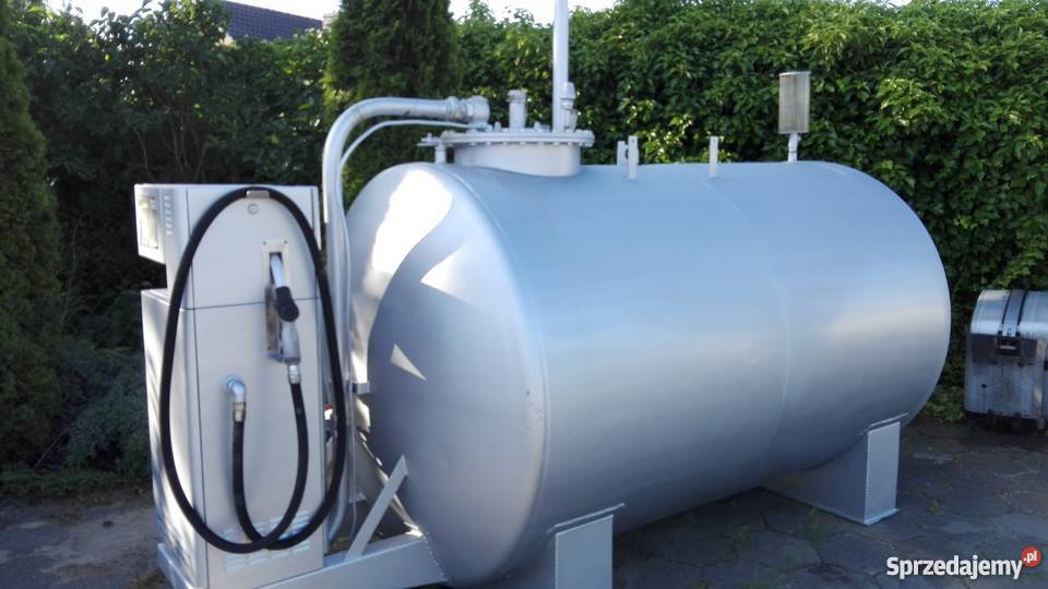 Zbiornik na paliwo 4000L Dystrybutor wielkopolskie