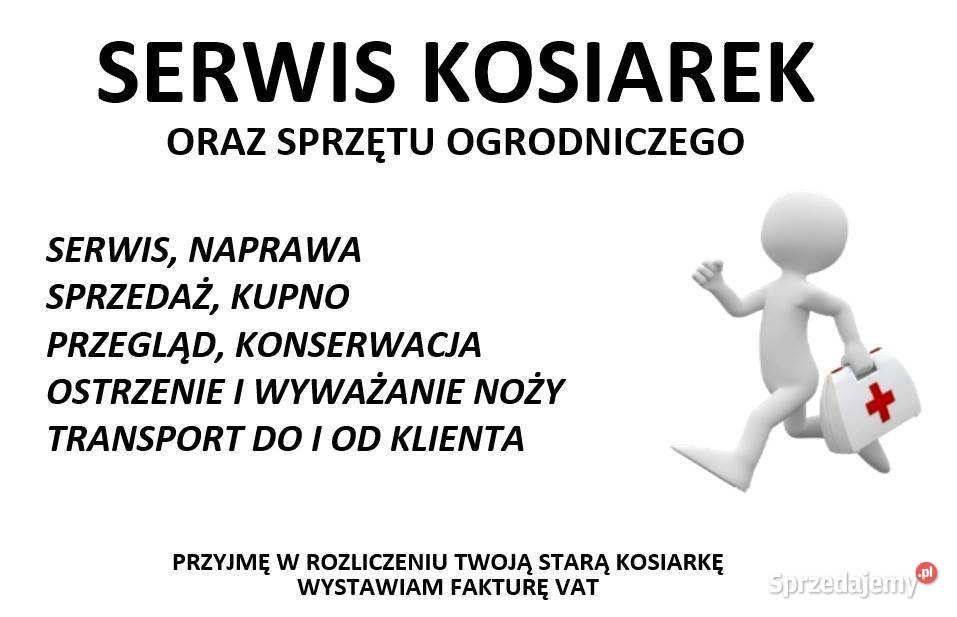 Serwis sprzętu ogrodniczego naprawa kosiarek Usługi ogrodnicze