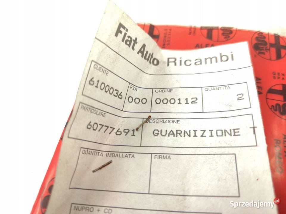 USZCZELKA KOLEKTORA WYDECHOWEGO ALFA ROMEO 33 12 Części samochodowe