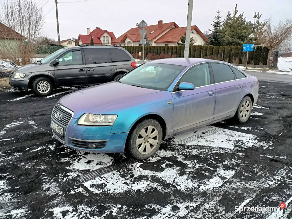 Audi A6 Limousine Audi A6 30TDI 233 08r Automat niebieski Tarnów