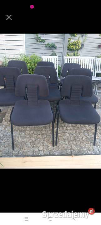 Osiem szwajcarskich dizajnerskich krzeseł firmy Stoły, krzesła, biurka Kępno sprzedam