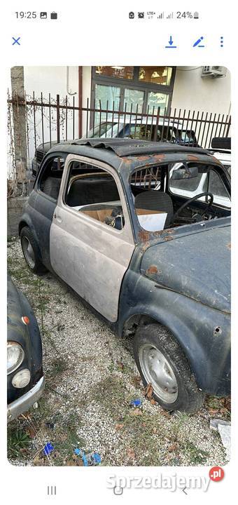 2x fiat 500 f l lusso 75 69 dokumenty Bolesławiec