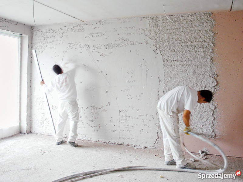 Tynkowanie maszynowe szpachlowanie malowanie wielkopolskie Poznań