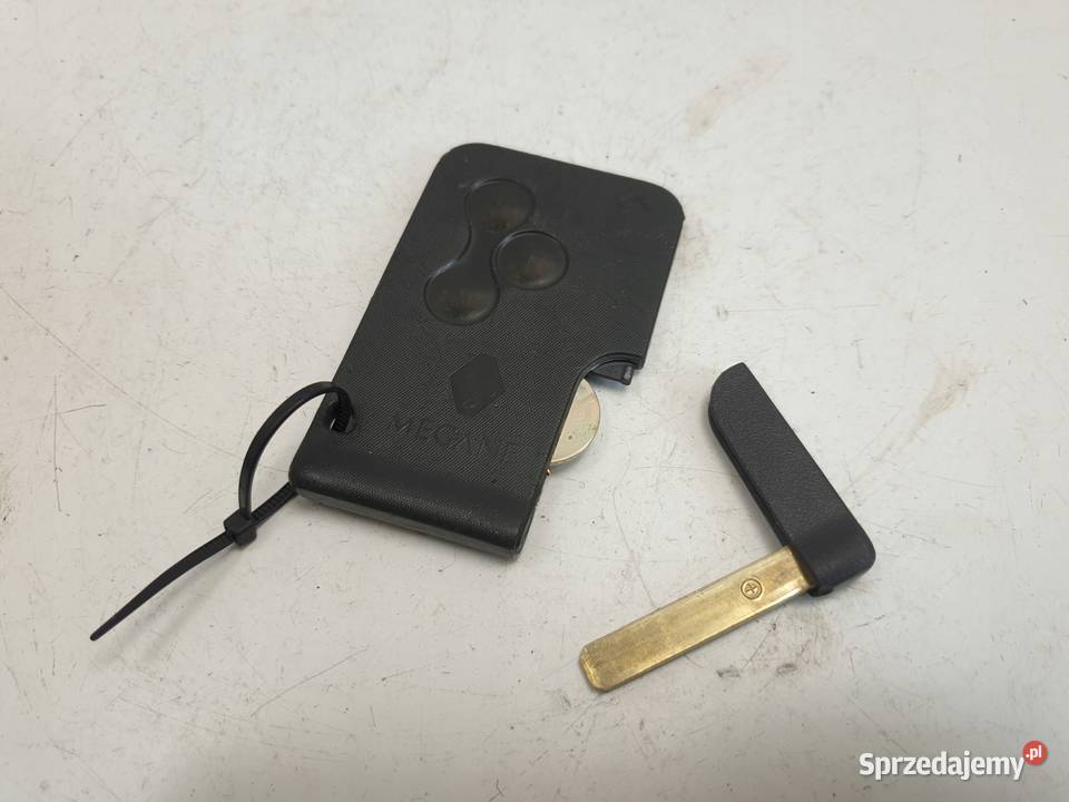 KARTA RENAULT MEGANE KARTA KLUCZYK osobowe Rudka