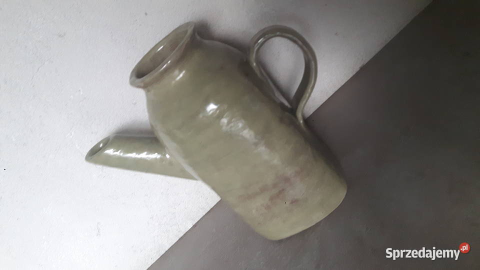 Imbryk ceramiczny ręcznie wykonany Rękodzieło mazowieckie