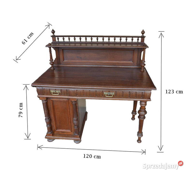 EKLEKTYCZNE BIURKO Z NADSTAWKĄ Szczecin