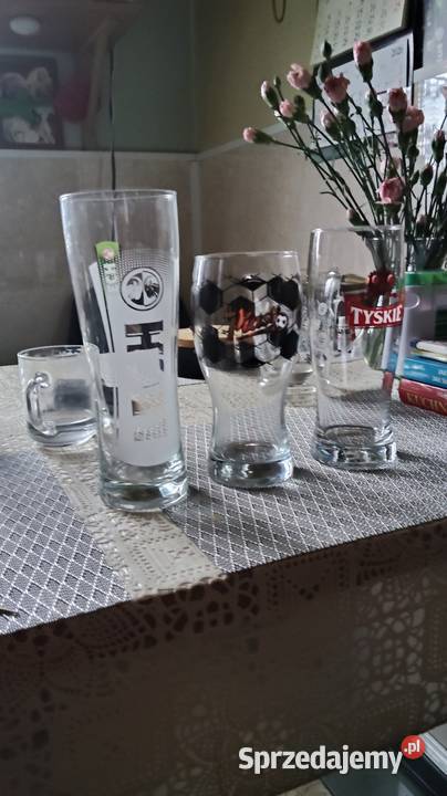 Szklanki do piwa Gliwice sprzedam