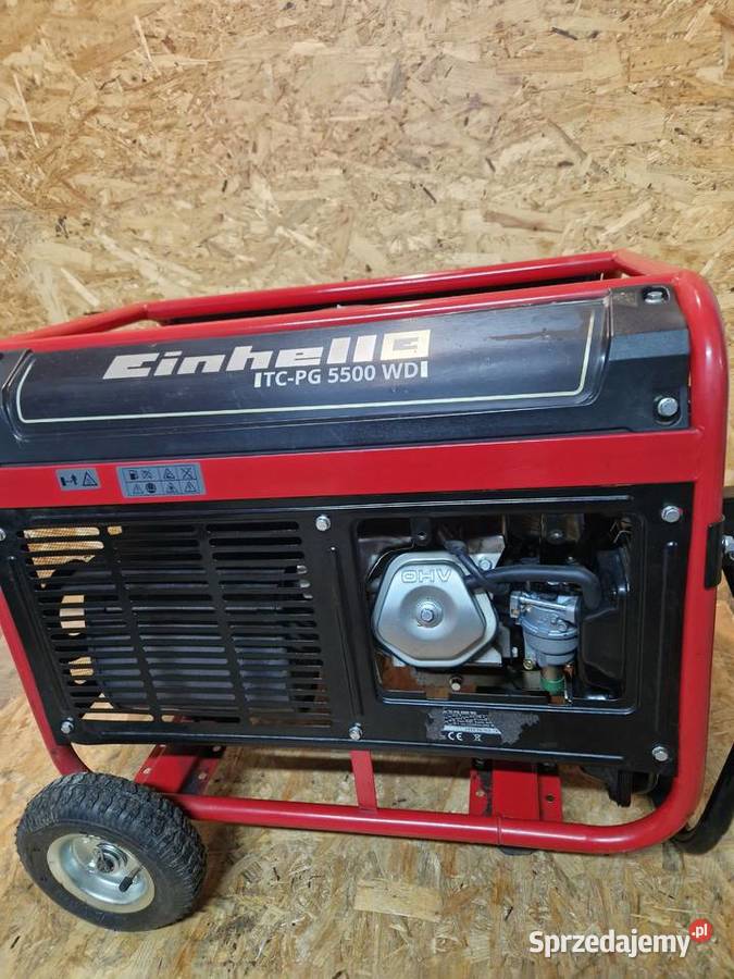 Generator prądotwórczy Einhell TCPG 5500WD 55kw Głogowa sprzedam