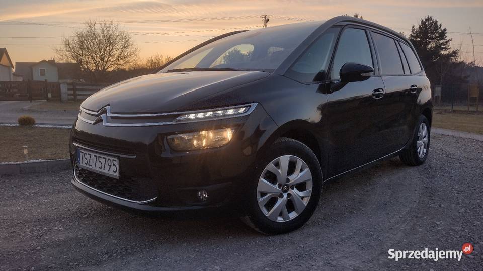 Sprzedam Citroen C4 grand Picasso II 12 benzyna światła LED Staszów sprzedam