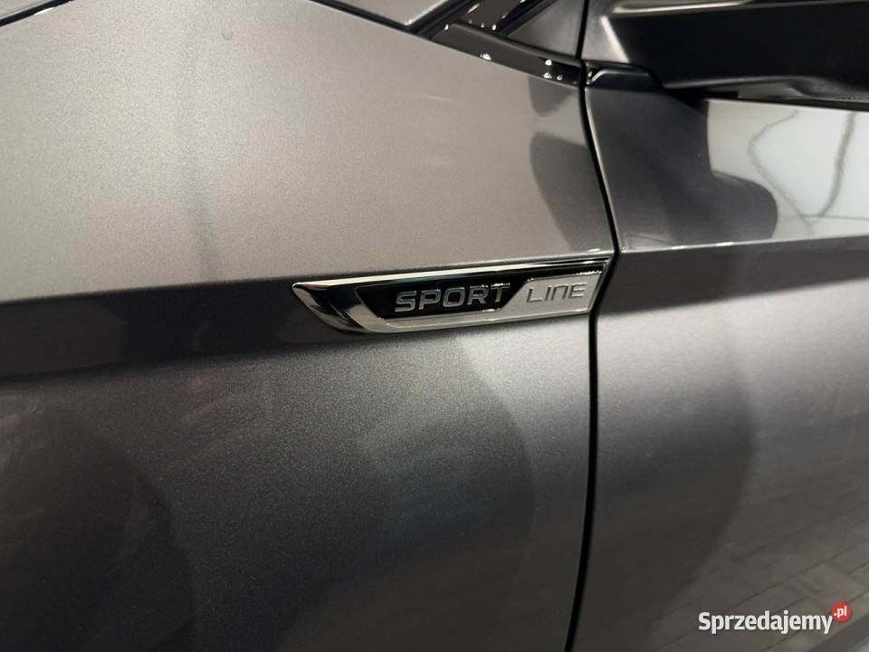 koda Karoq VAT 23 Sportline 15TSI 150 DSG 2024 r Zarejestrowany w Polsce Myślenice