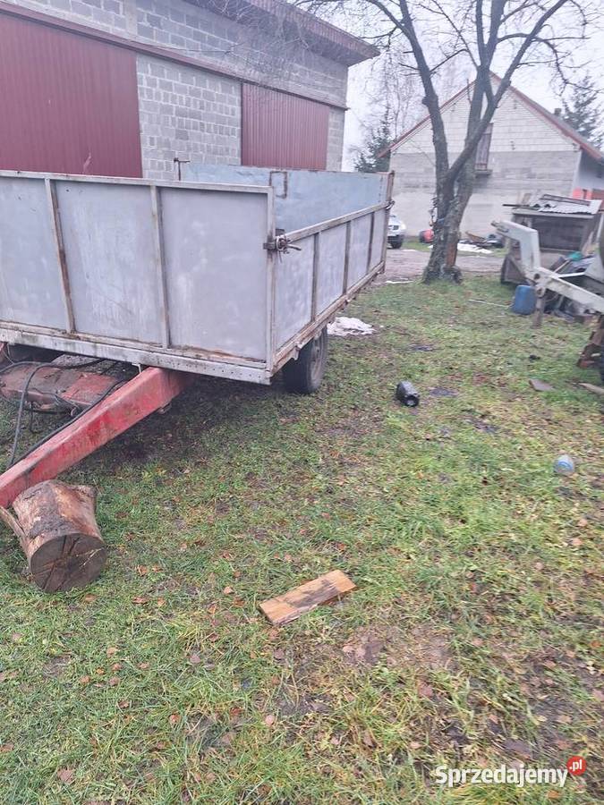 Przyczepa jednoosiową Przyczepy rolnicze Jędrzejów