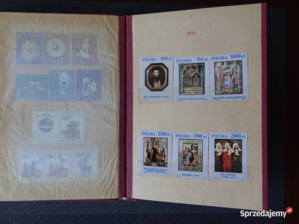 Klaser jubileuszowy tom XVIII znaczki czyste podkarpackie Jarosław