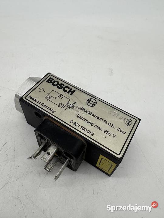 Bosch 0 821 100 012 Wyłącznik ciśnieniowy 058Bar Pozostałe