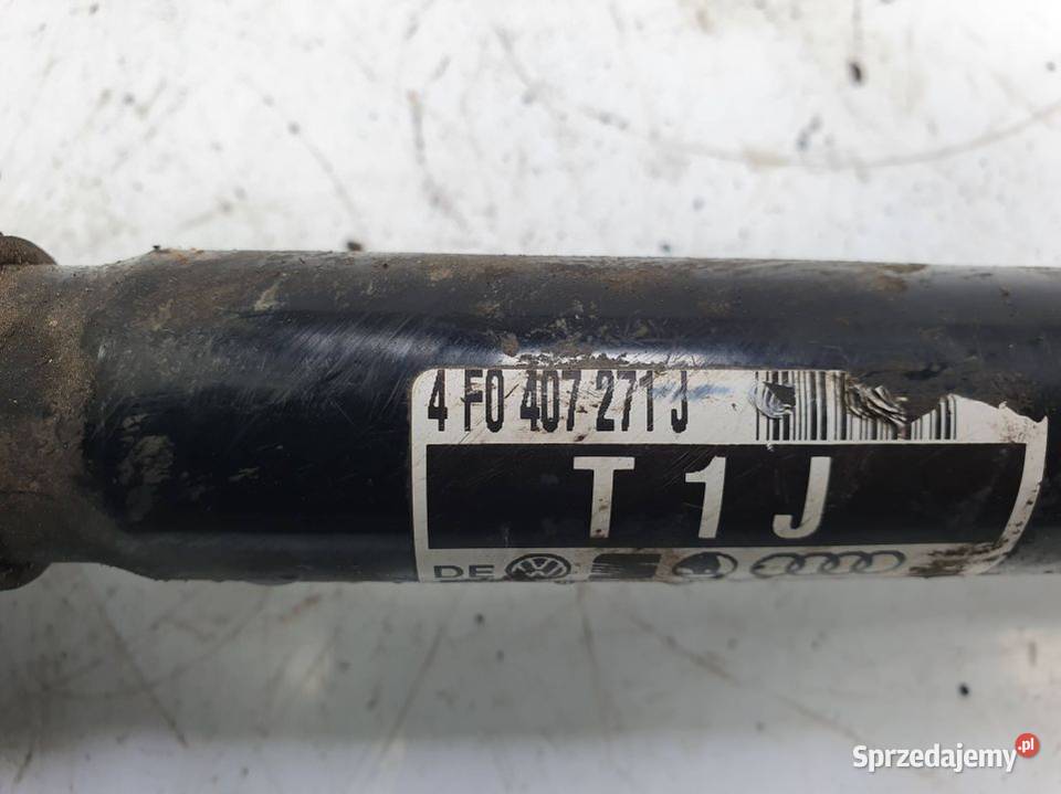 PÓŁOŚ LEWA PRZÓD AUDI A6 C6 4F0407271J osobowe Lipno