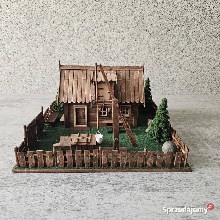 Makieta domku na wsi wielkopolskie Murowana Goślina