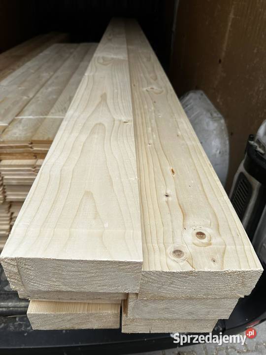 kantówka świerkowa sucha strugana 5x5