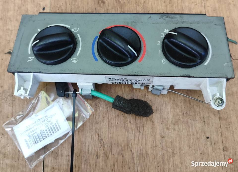 Panel sterowania nawiewu Renault Kangoo śląskie Żywiec