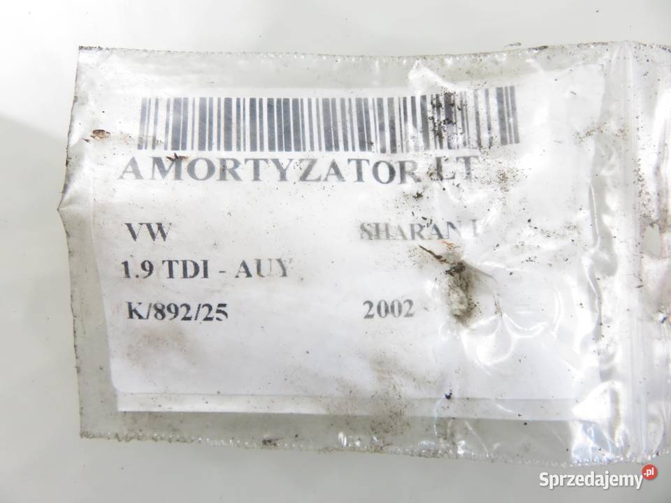 AMORTYZATOR TYŁ VW SHARAN I 19 TDI osobowe