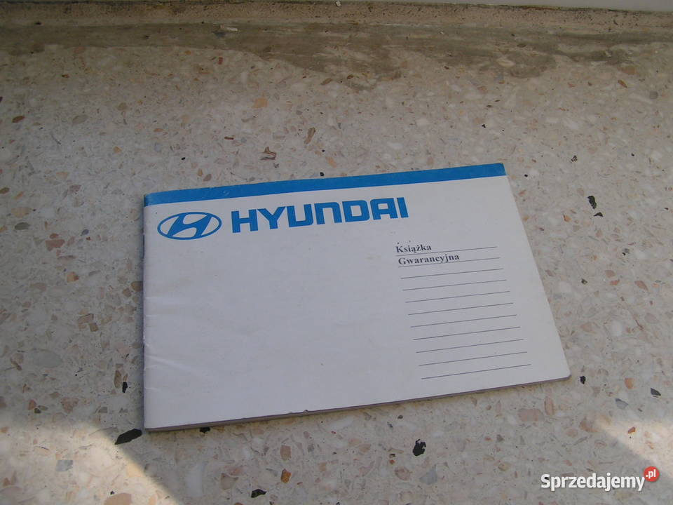 Polska Instrukcja HYUNDAI ACCENT Warszawa sprzedam