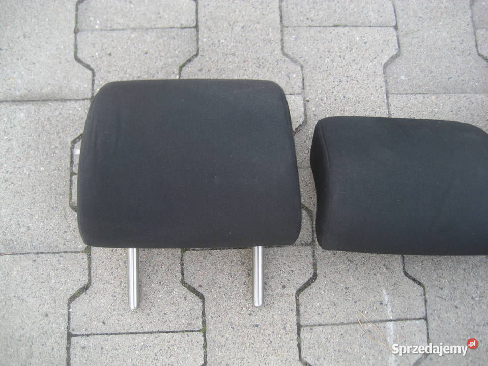 vw passat b6 kombi zagłówki siedzenia tył czarne Rakoniewice sprzedam