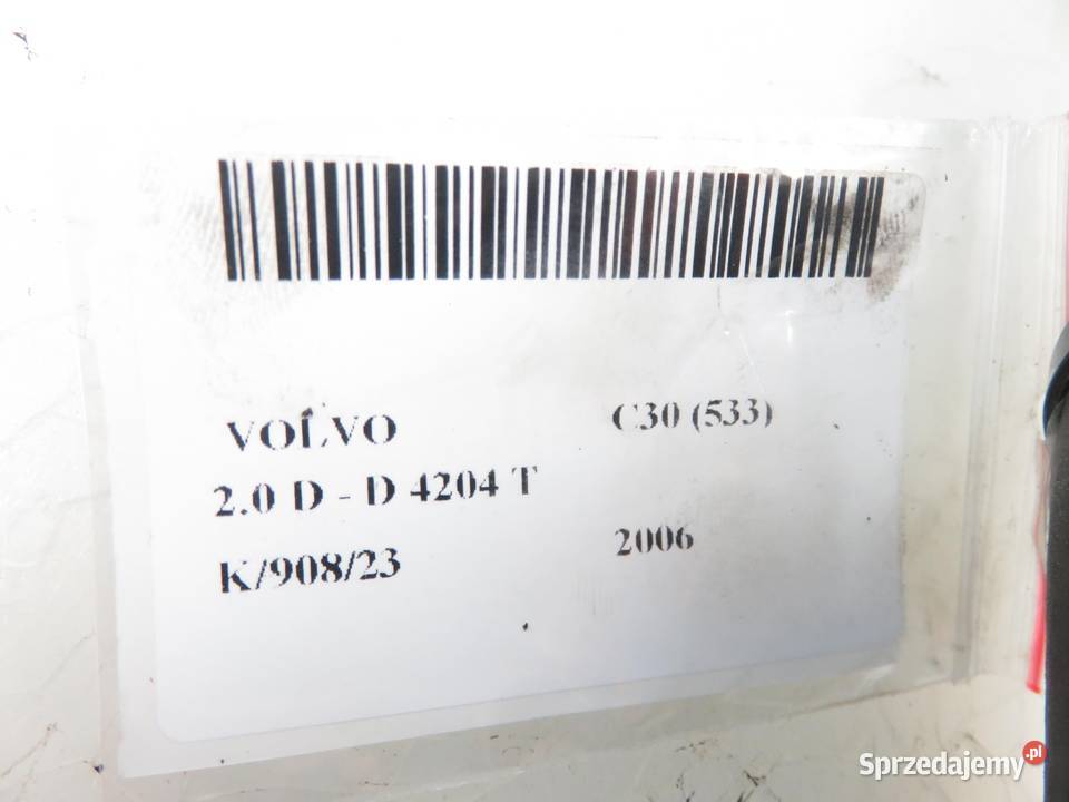 RURA INTERCOOLERA VOLVO C30 20 D osobowe